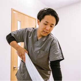頭痛施術2